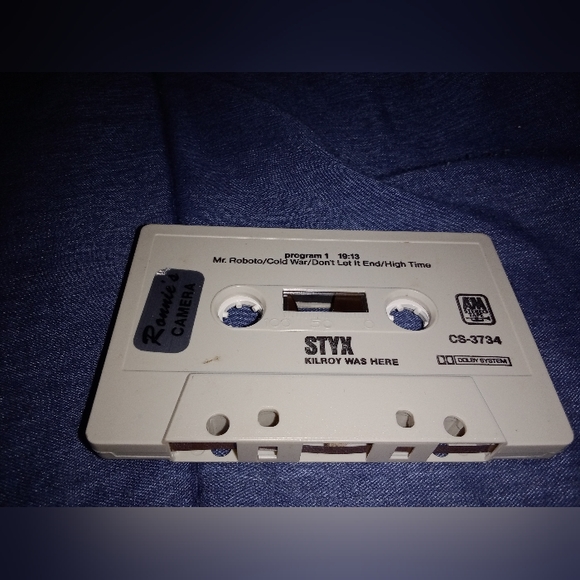 Vintage Styx Rock Music Cassette Tape 1983 A & M Records - Picture 3 of 6